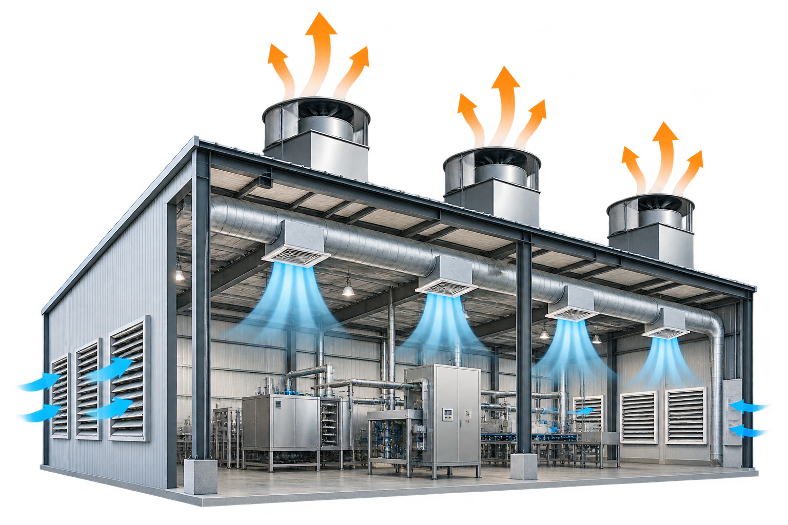 Industrial Dilution Ventilation Systems
